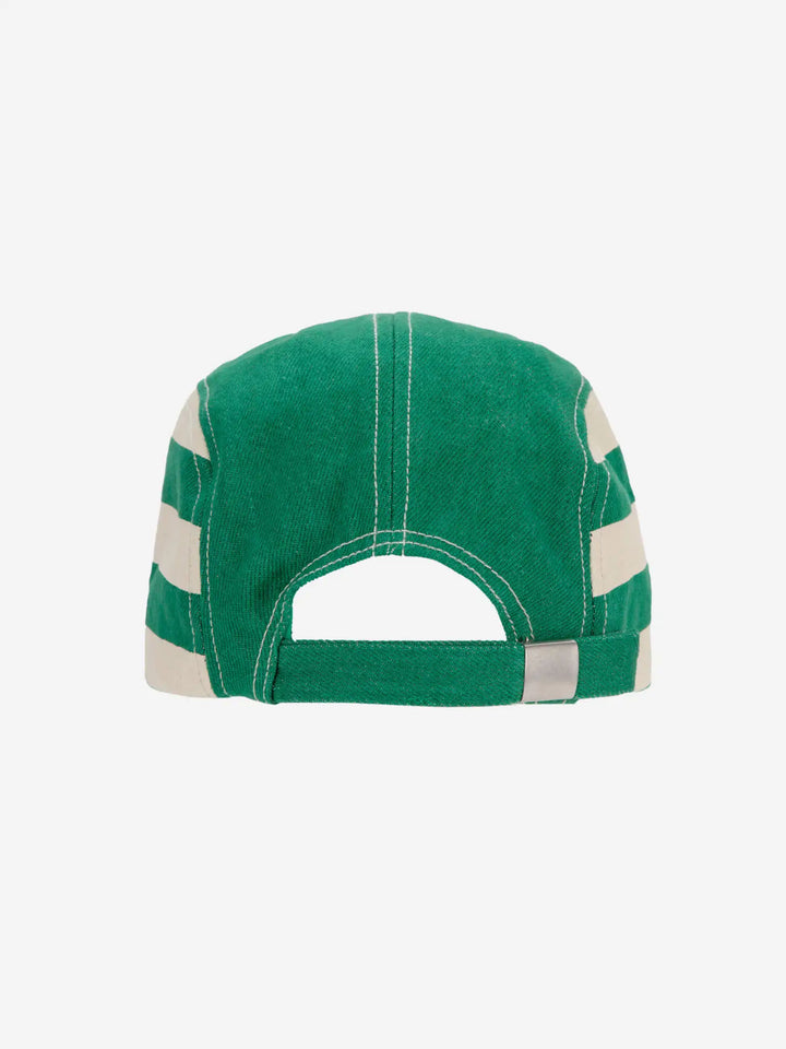 Green Stripes 캡 모자