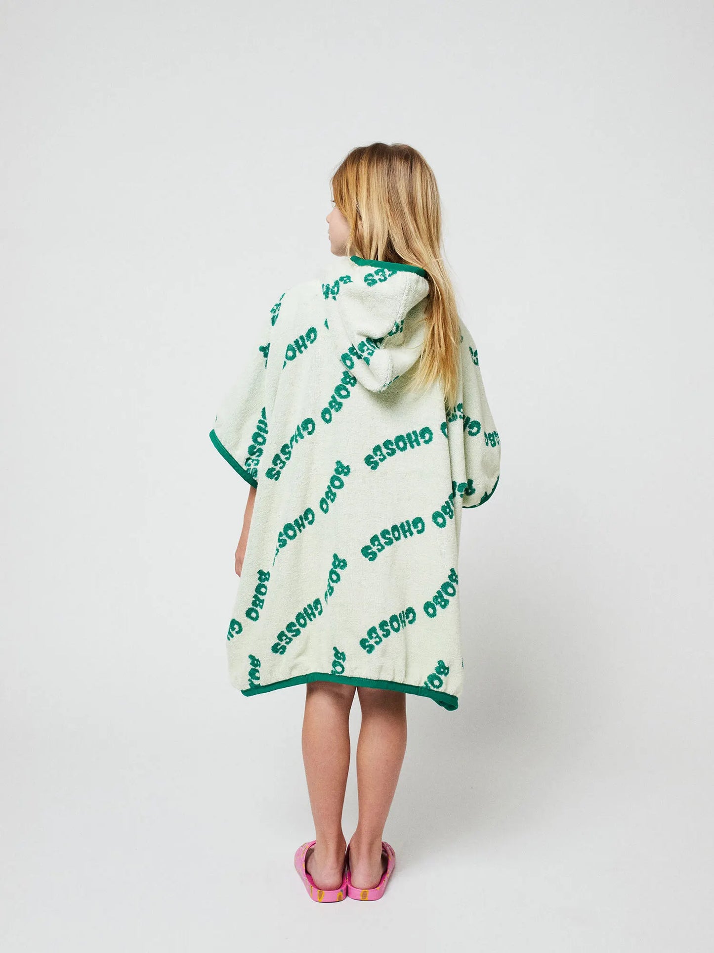 Wavy Bobo Choses all over terry towel poncho