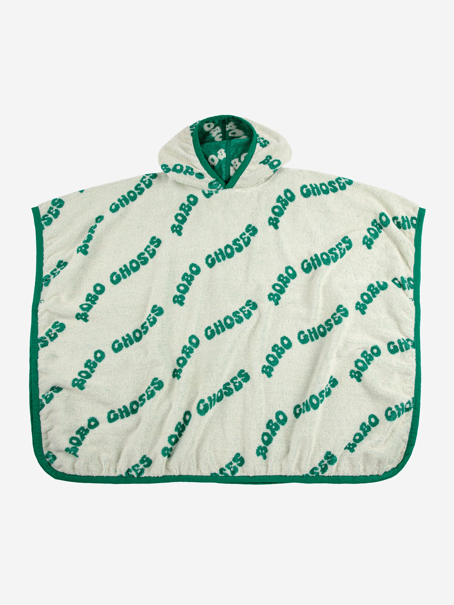 Wavy Bobo Choses all over terry towel poncho