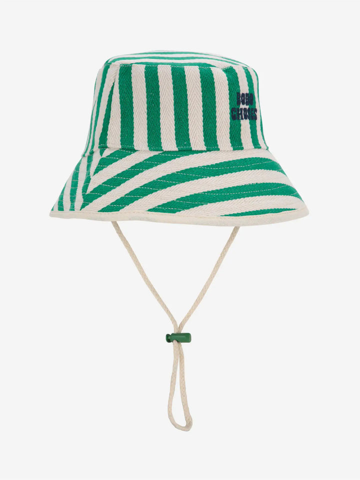 Sombrero pescador algodón a rayas
