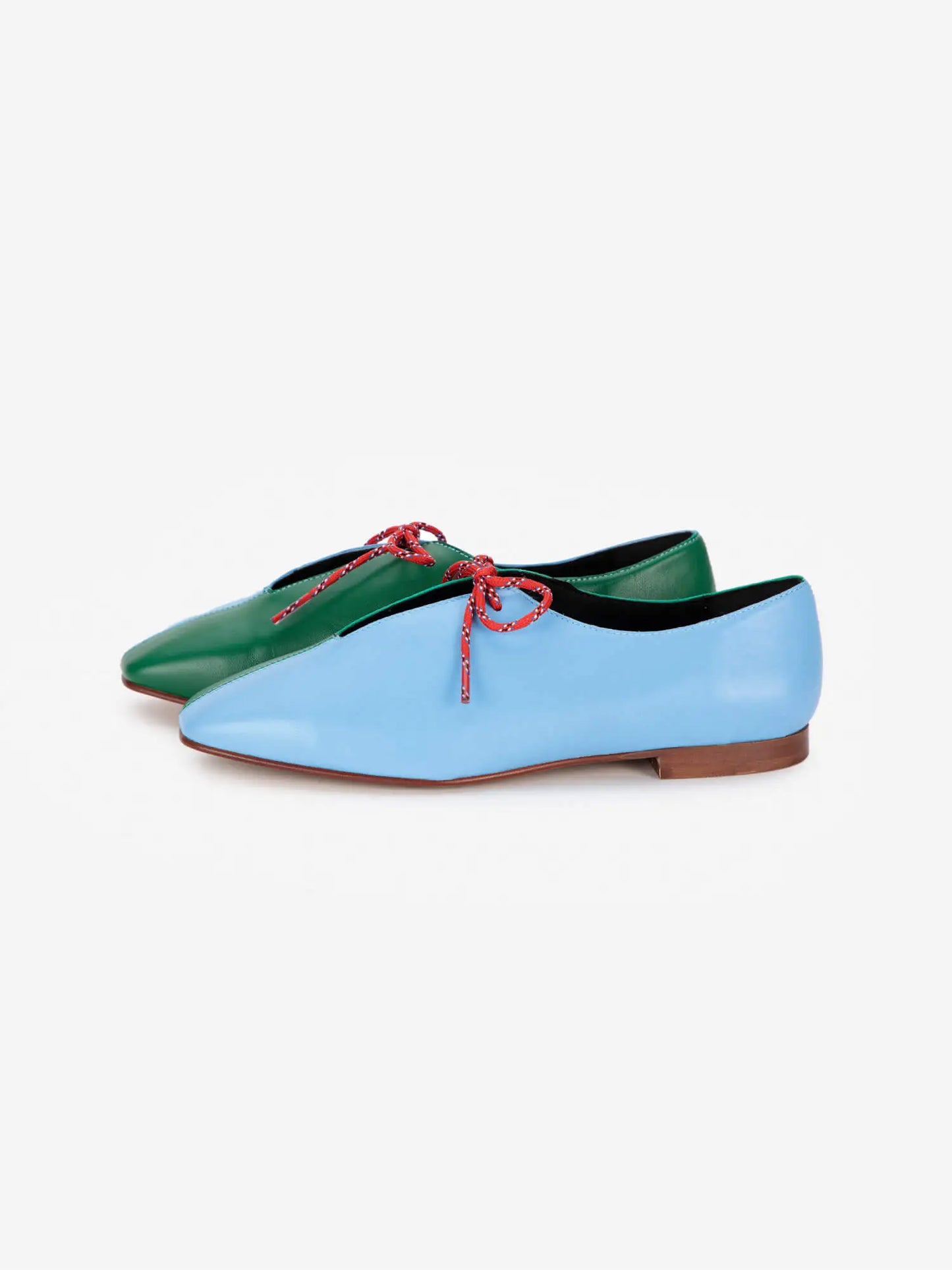 Ballerines plates Color Block