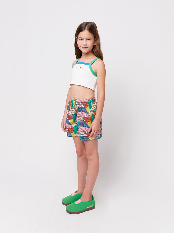Prisma all over woven shorts