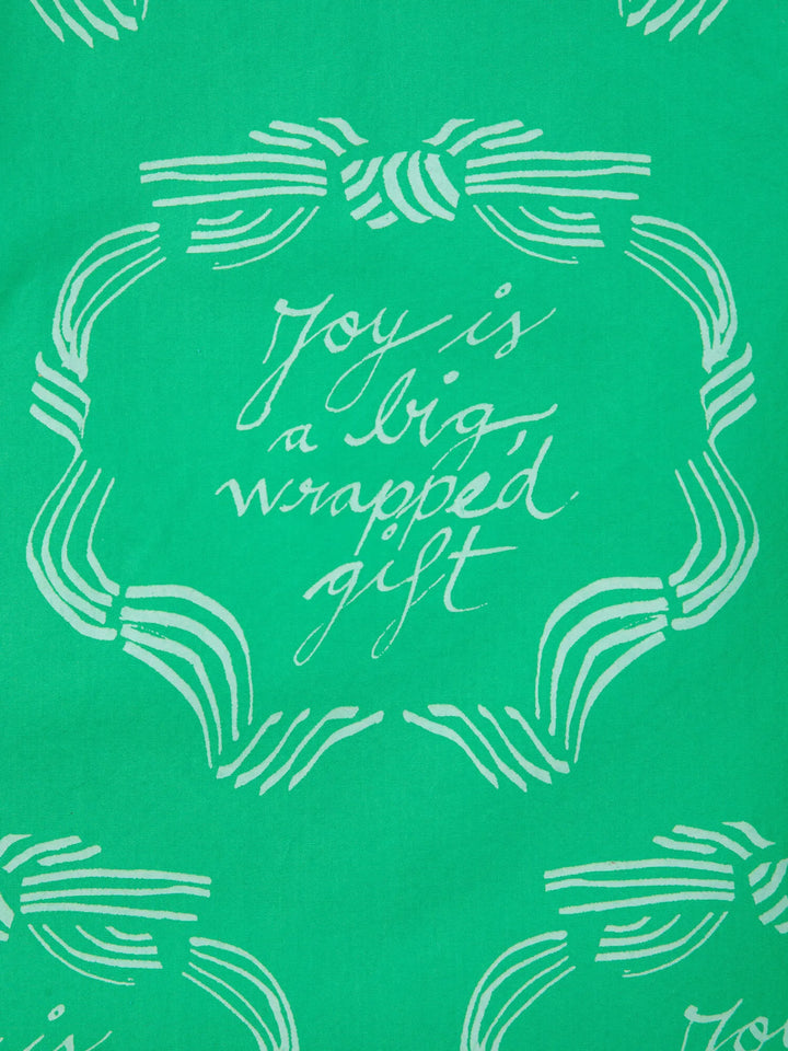 Ribbon Gift all over woven overall