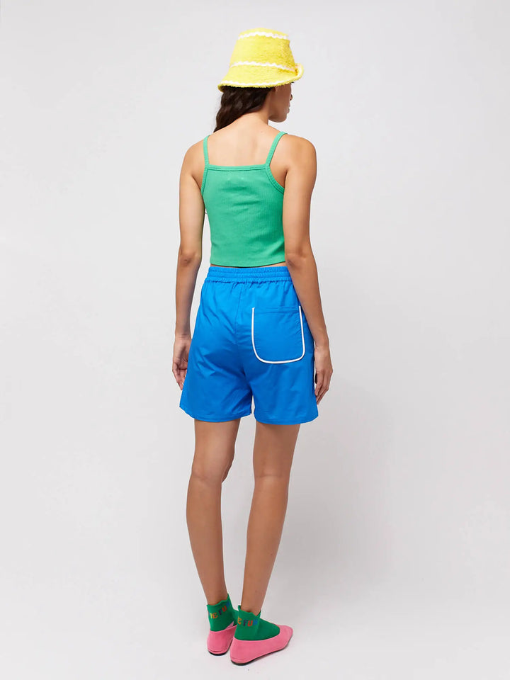 Ribbon Gift cropped tank top