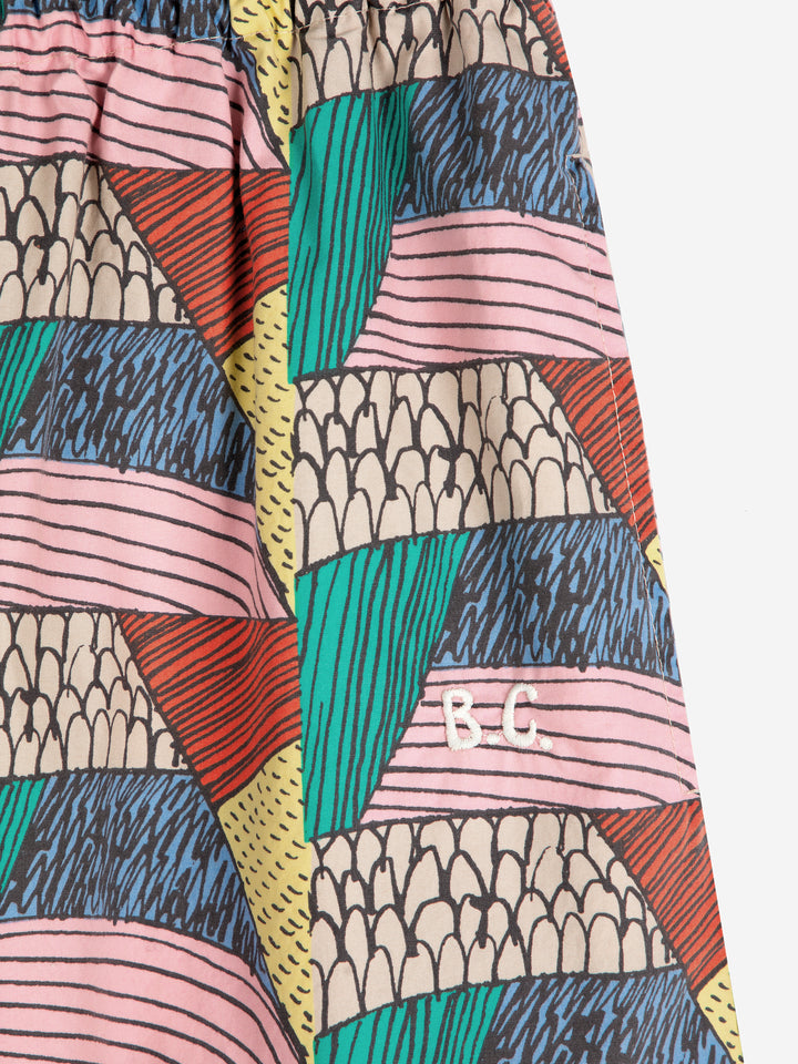Ethnic all over woven baggy pants