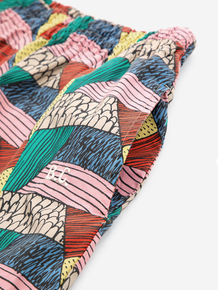 Ethnic all over woven baggy pants