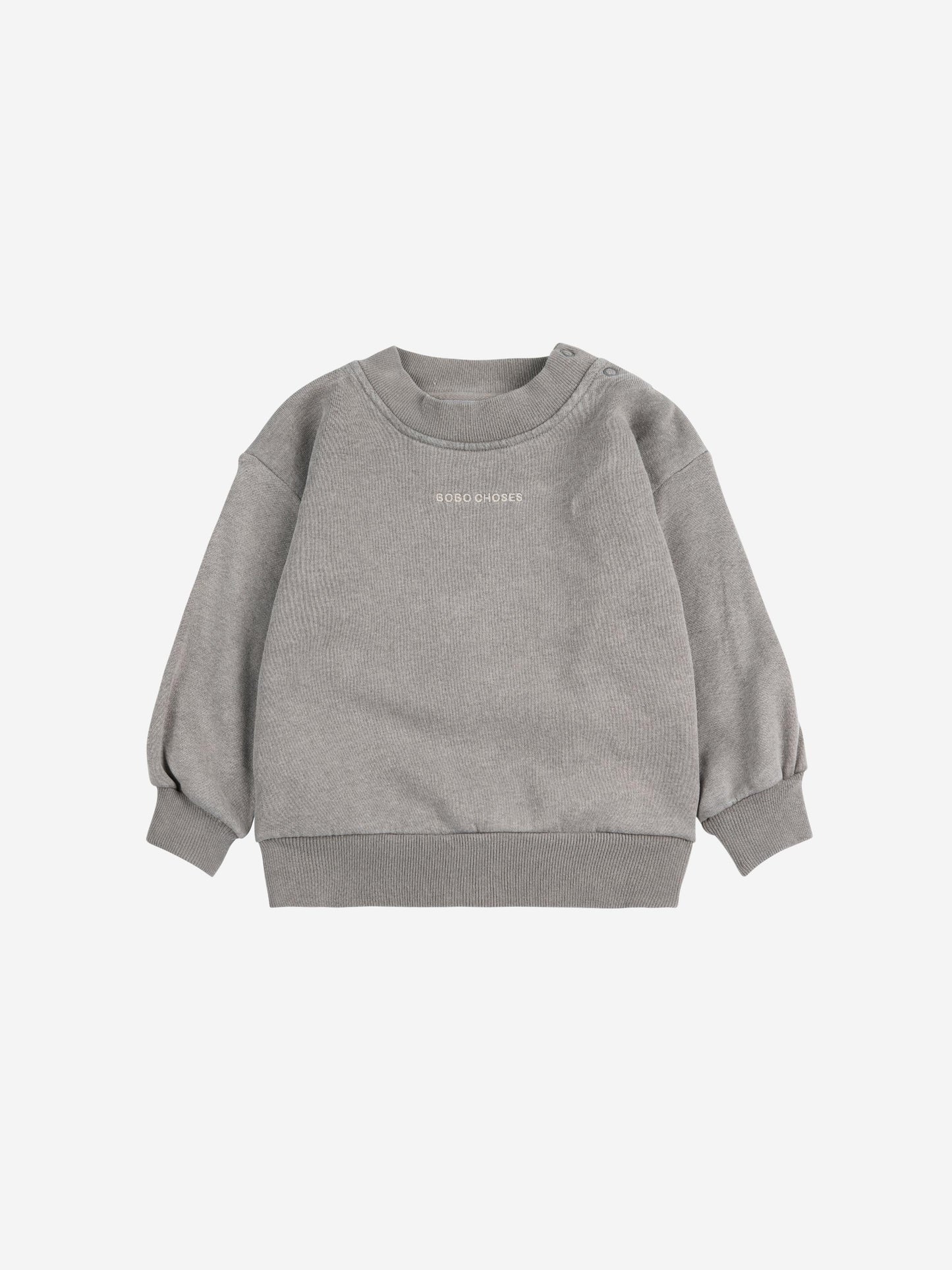 Sweatshirt in Grau Poma