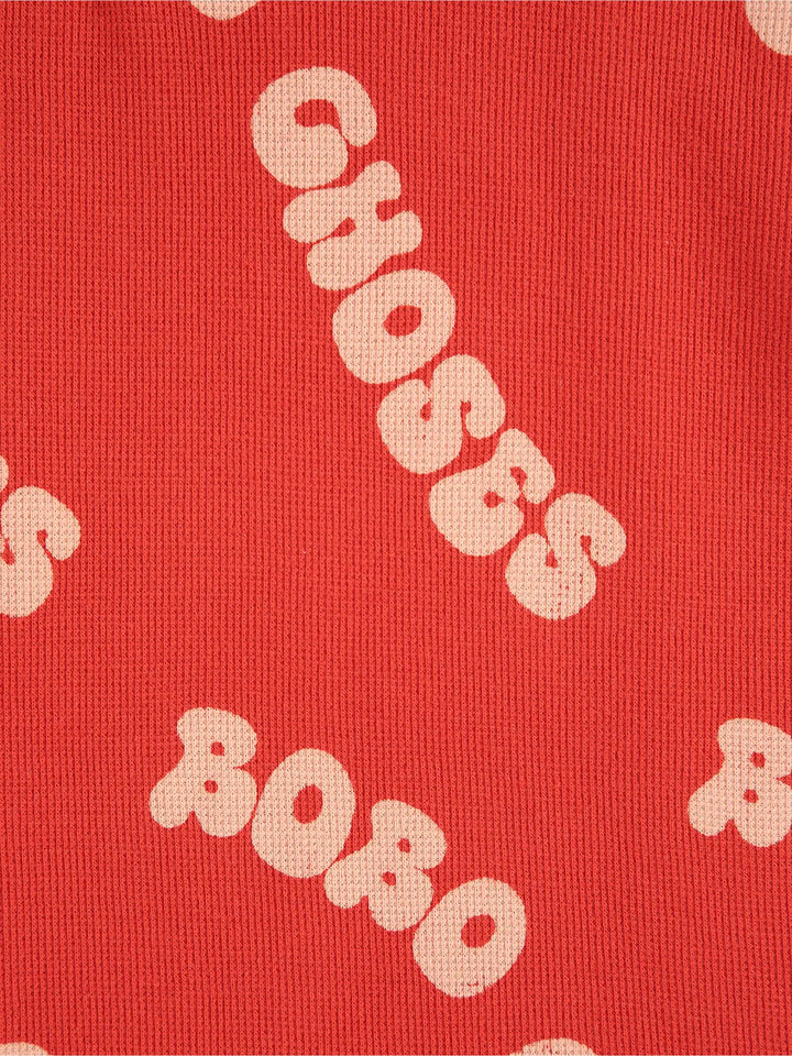 Wavy Bobo Choses all over waffle polo shirt