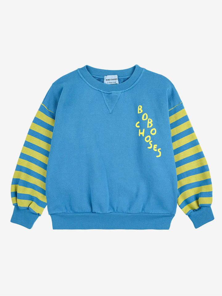 Diagonal Bobo Choses sweatshirt