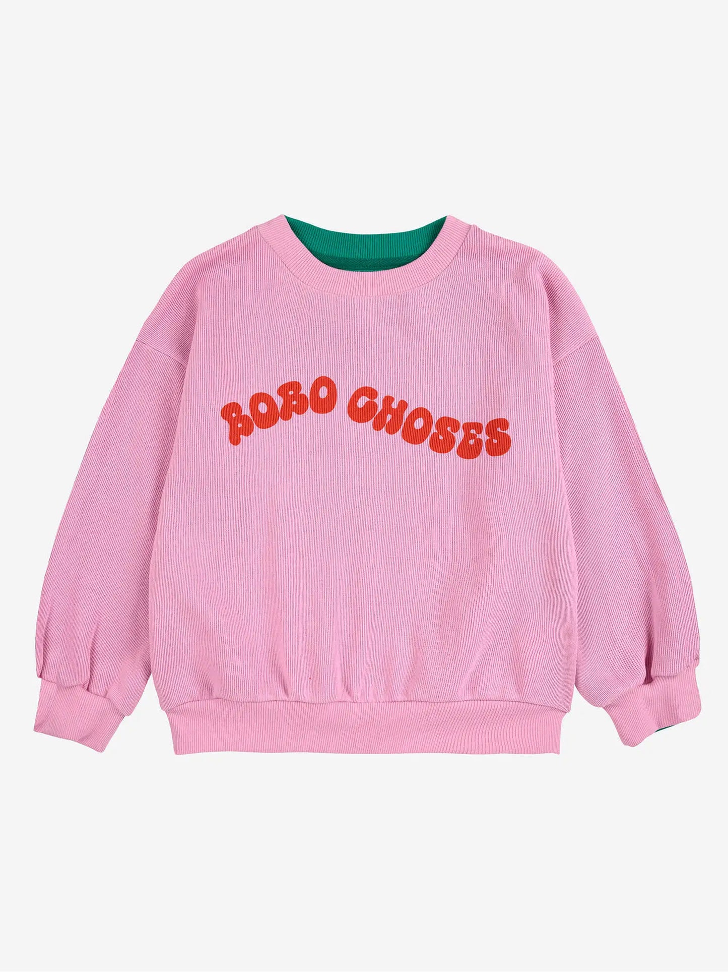 Wavy Bobo Choses 바이컬러 스웨트셔츠