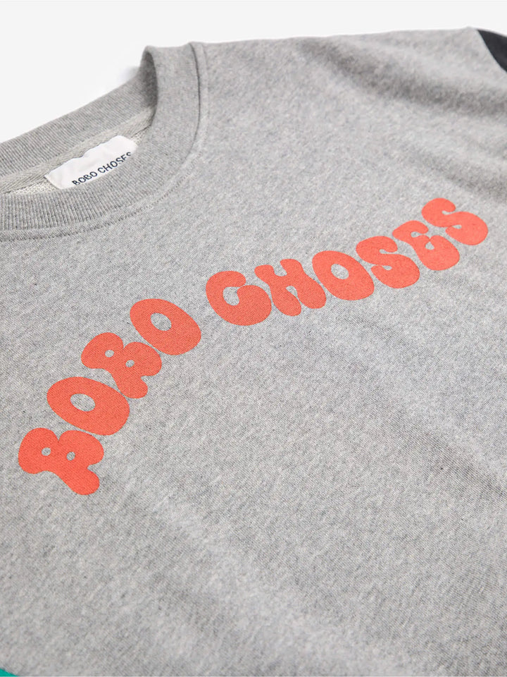 Wavy Bobo Choses color block sweatshirt