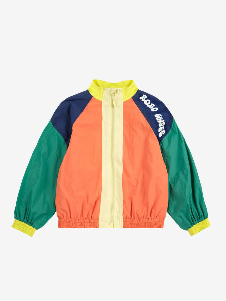 Wavy Bobo Choses 컬러 블록 트랙수트 재킷