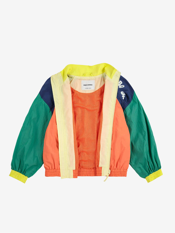 Wavy Bobo Choses 컬러 블록 트랙수트 재킷