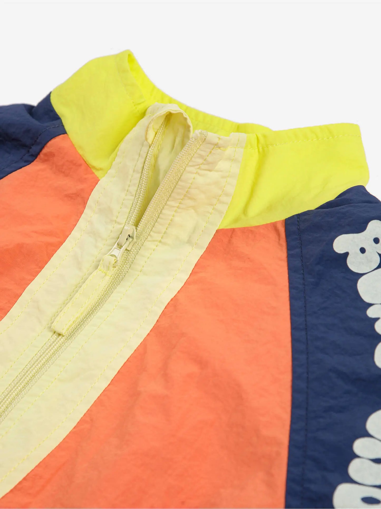 Wavy Bobo Choses color block tracksuit jacket