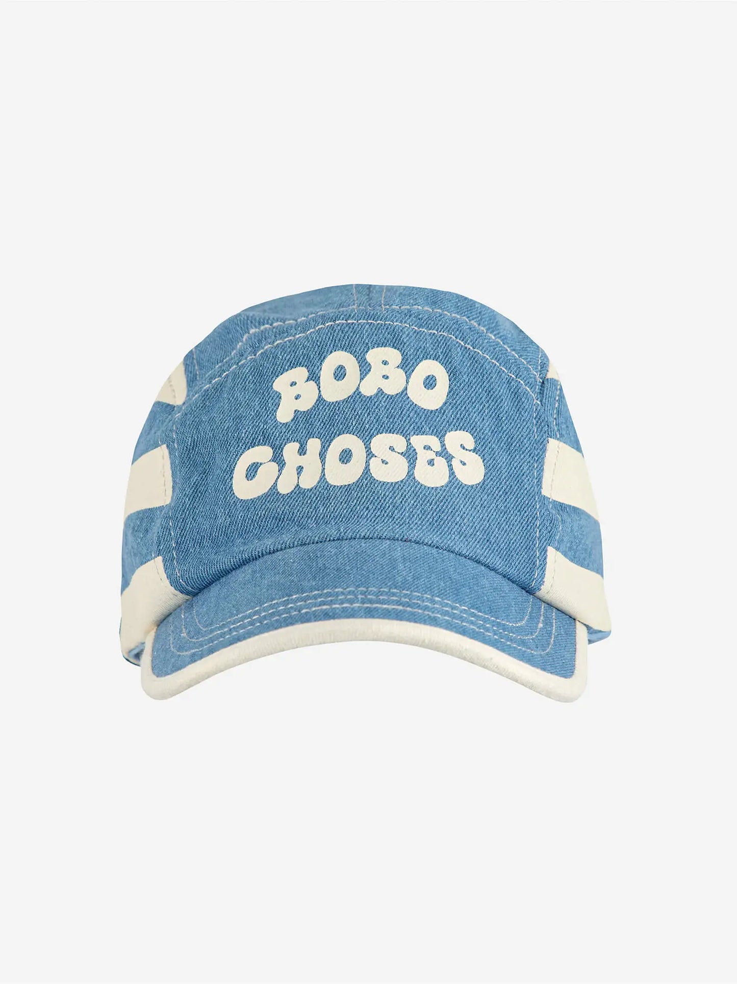 Bobo Choses stripes denim cap