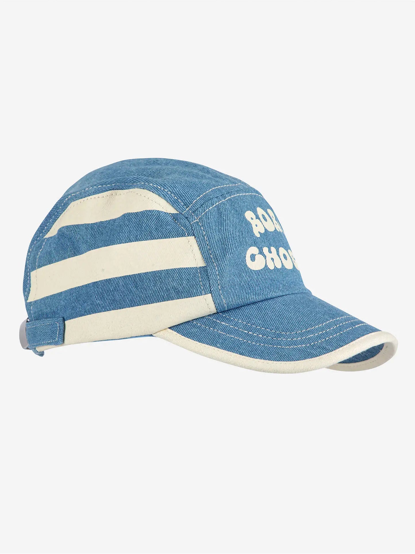 Bobo Choses stripes denim cap