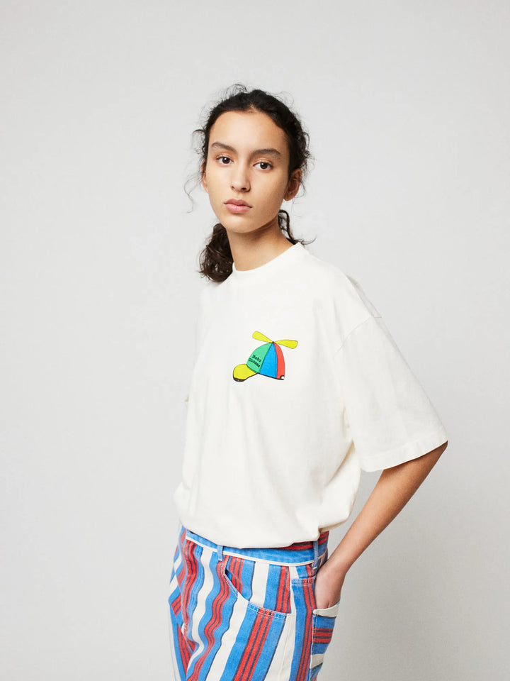 Flying cap T-shirt