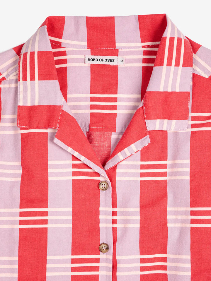 Braided all over shirt