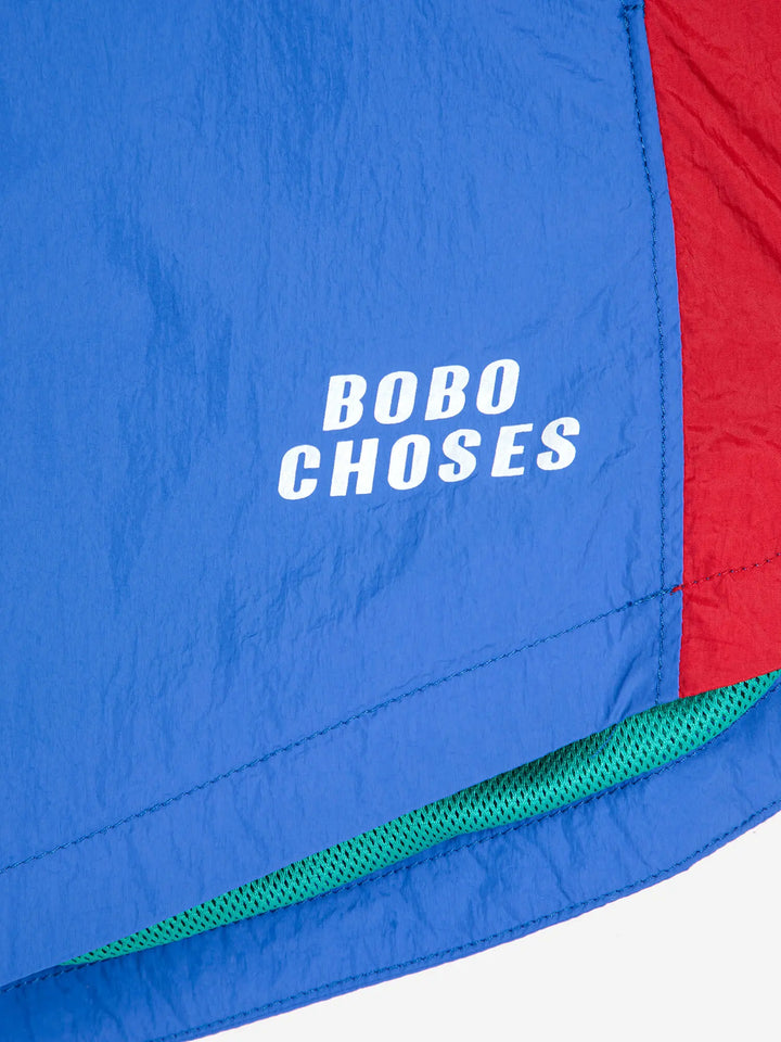 Color block short