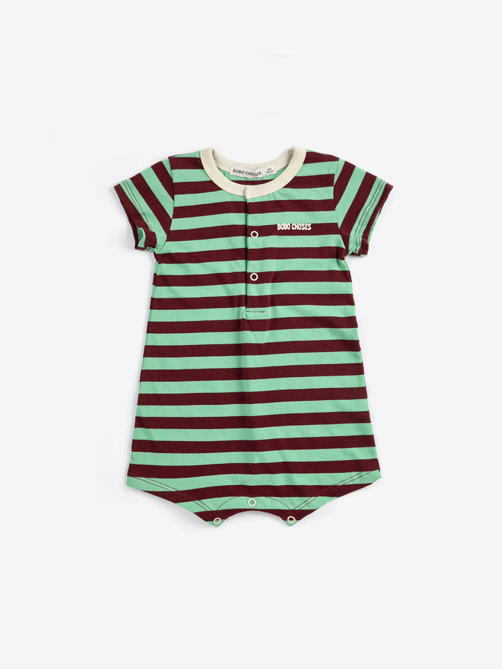 Bobo Choses Striped playsuit