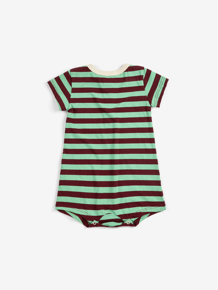 Bobo Choses Striped playsuit