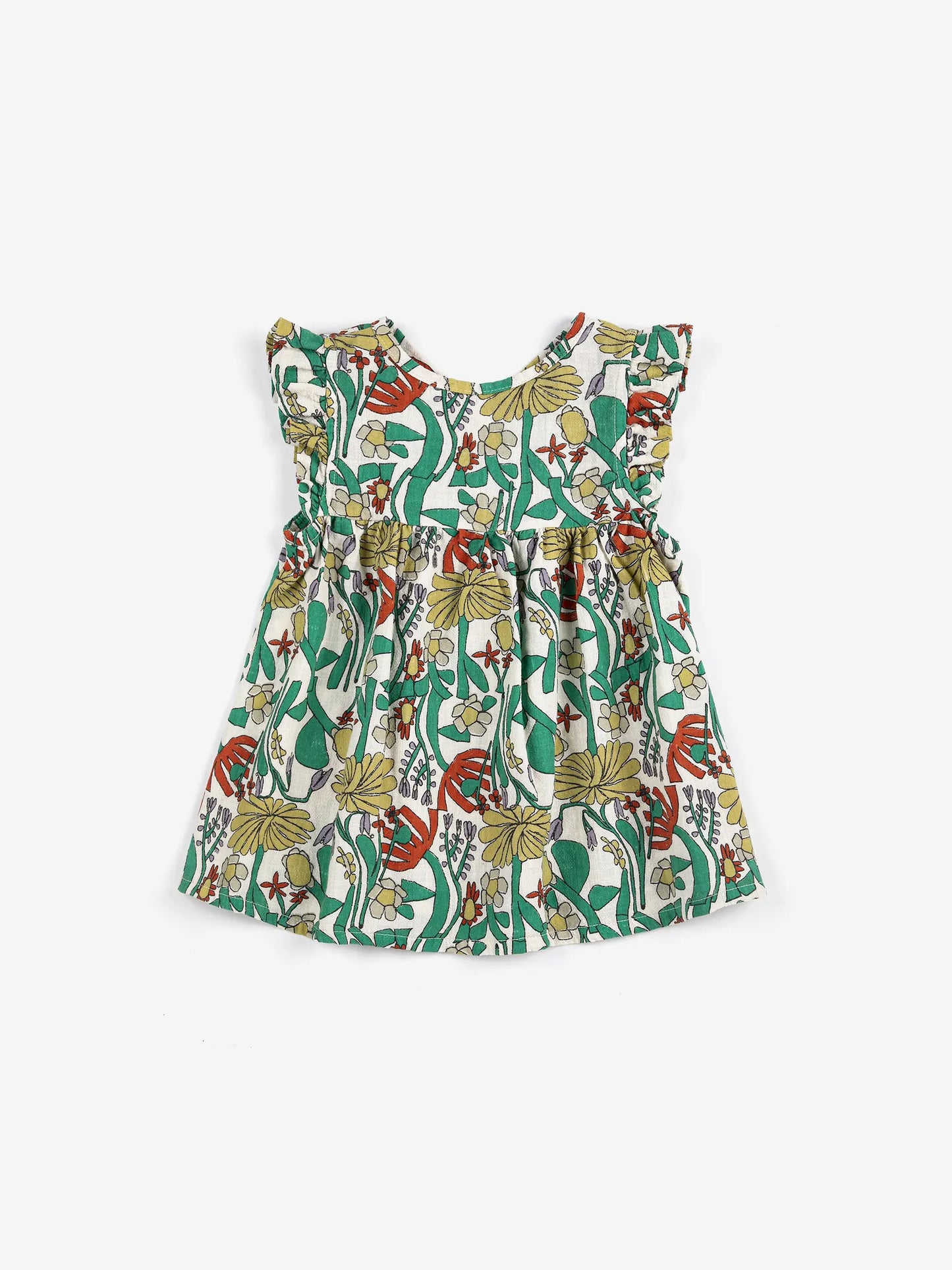 Color Herbalist all over woven dress