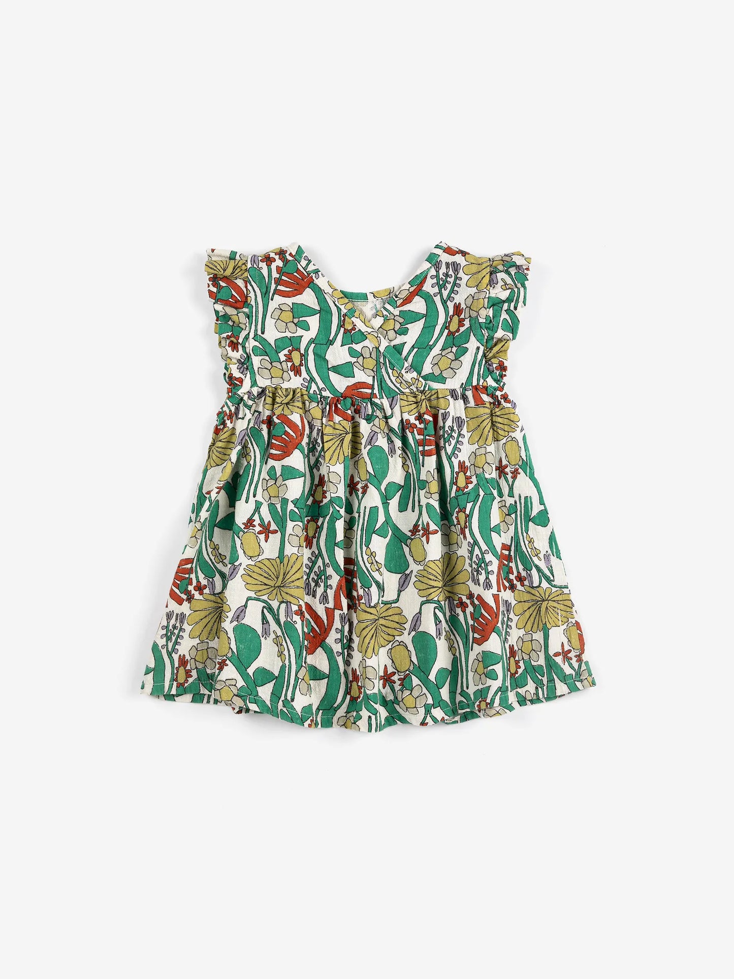 Color Herbalist all over woven dress