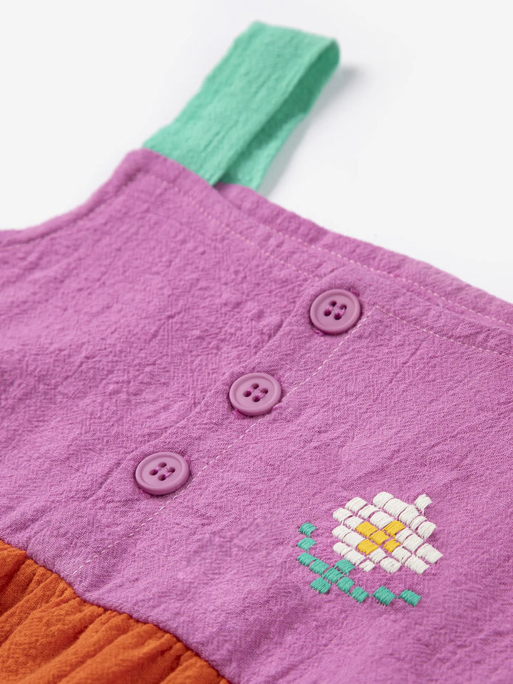 Vestido de tejido estilo color block Pixel Daisy