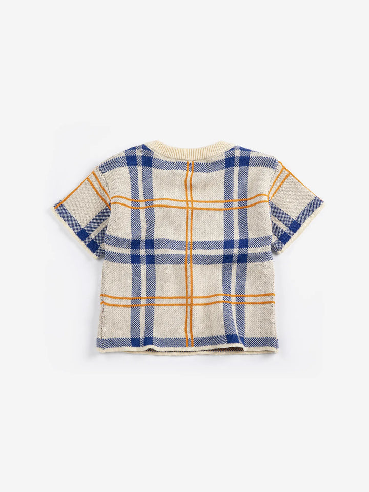 Fun Tartan knitted T-shirt