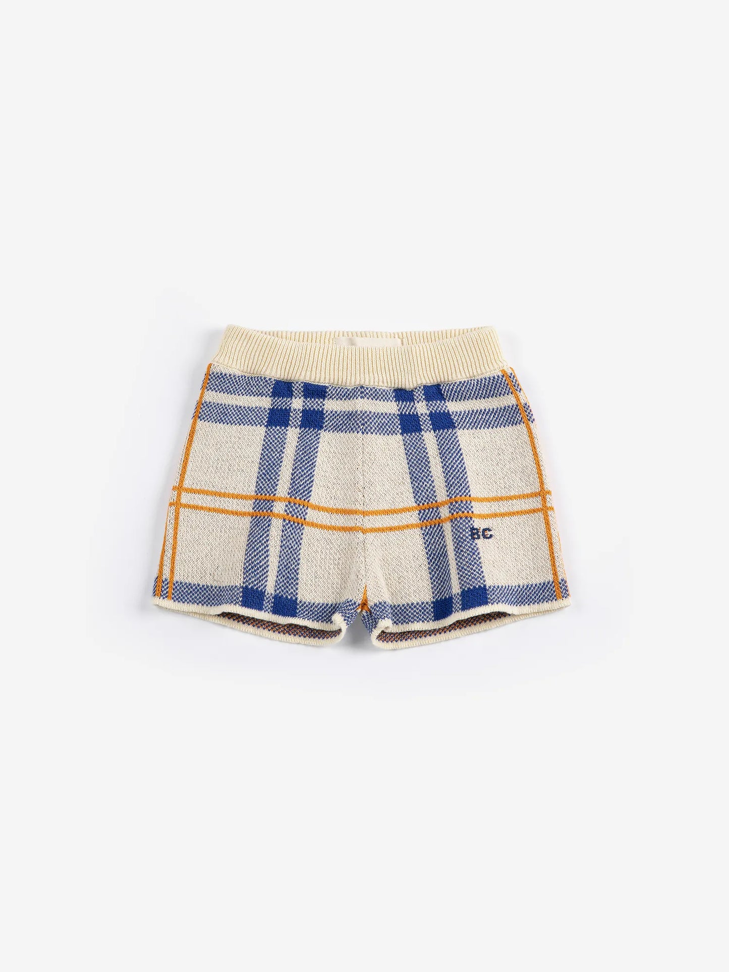 Fun Tartan knitted shorts