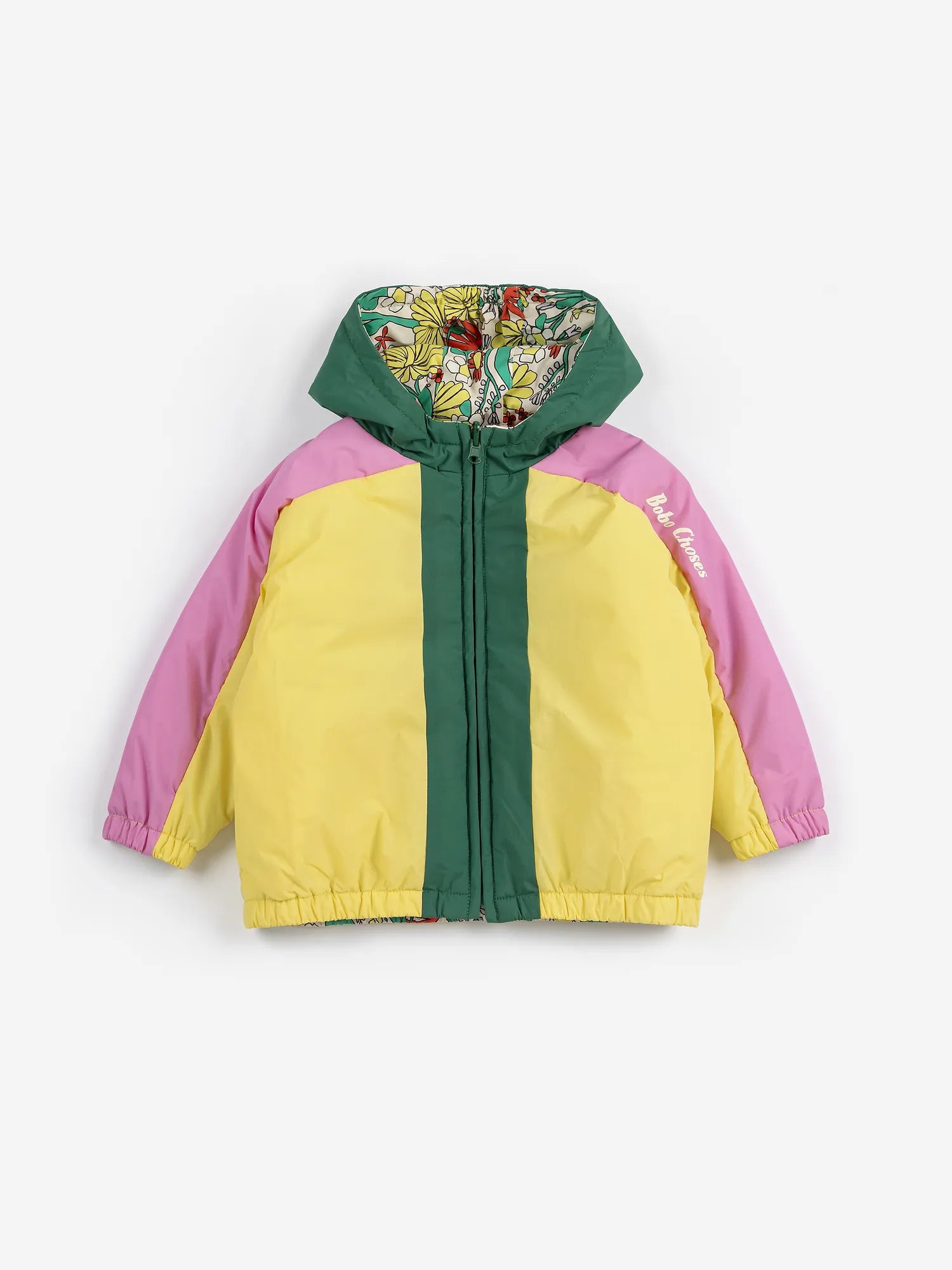 Color Herbalist all over reversible anorak | Bobo Choses for Baby