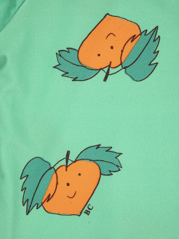 Tangerine all over swim T-shirt