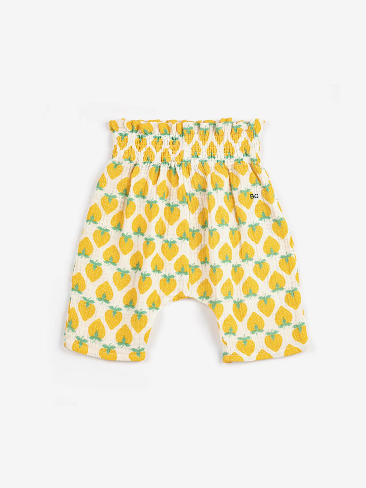 Strawberry all over woven pants