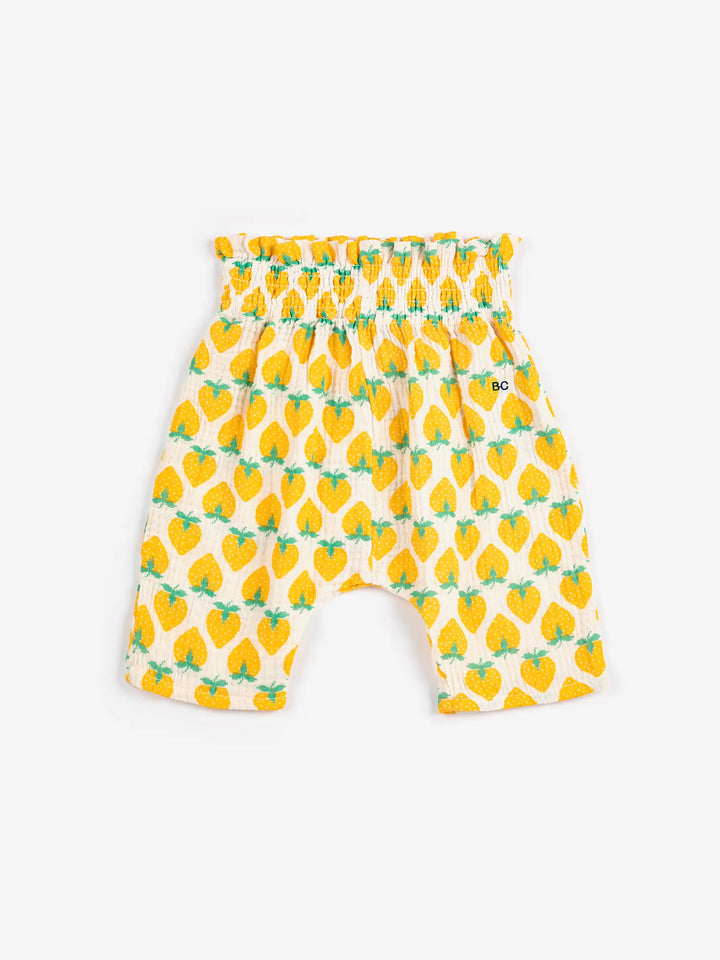 Strawberry all over woven pants