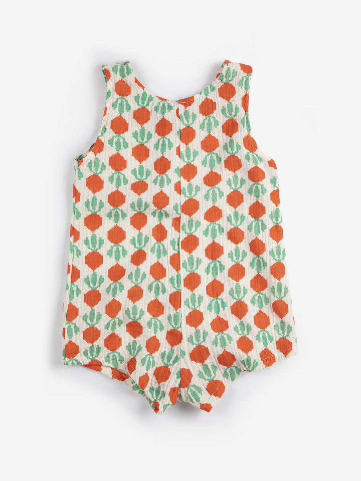 Cool Radish all over woven playsuit