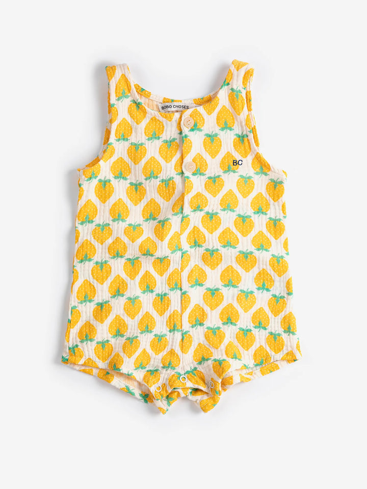 Mono de teixit estampat Strawberry