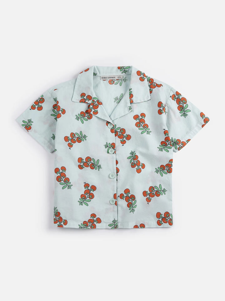 Juicy Tomatoes all over woven shirt