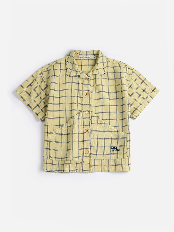 Spicy Window Pane woven shirt