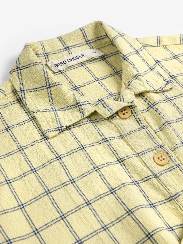 Spicy Window Pane woven shirt
