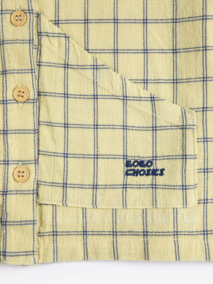 Spicy Window Pane woven shirt