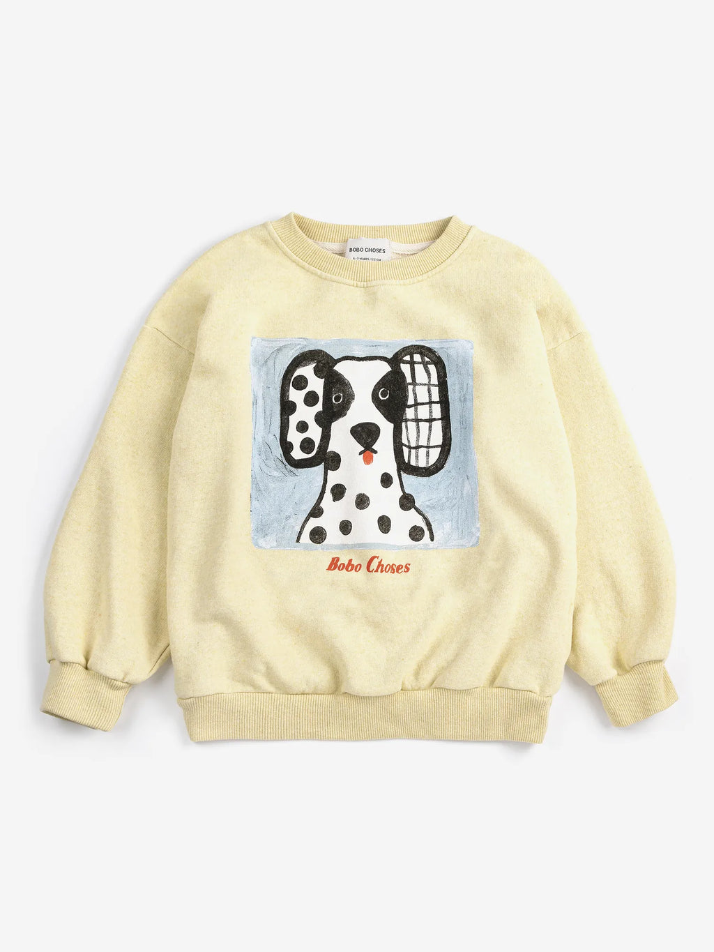 【GRAY】BOBO CHOSES Doggy Mate sweatshirts(KIDS) Doggy Mate cotton jersey sweatshirt in grey - Bobo Choses | Mytheresa