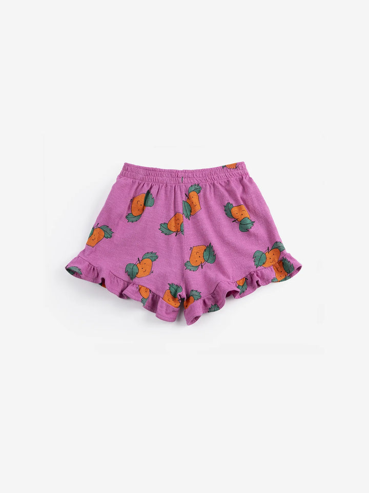 Tangerine 전체 무늬 러플 쇼츠