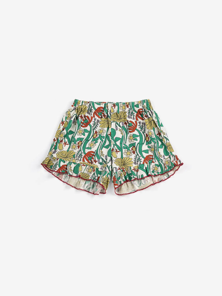 Color Herbalist all over woven shorts
