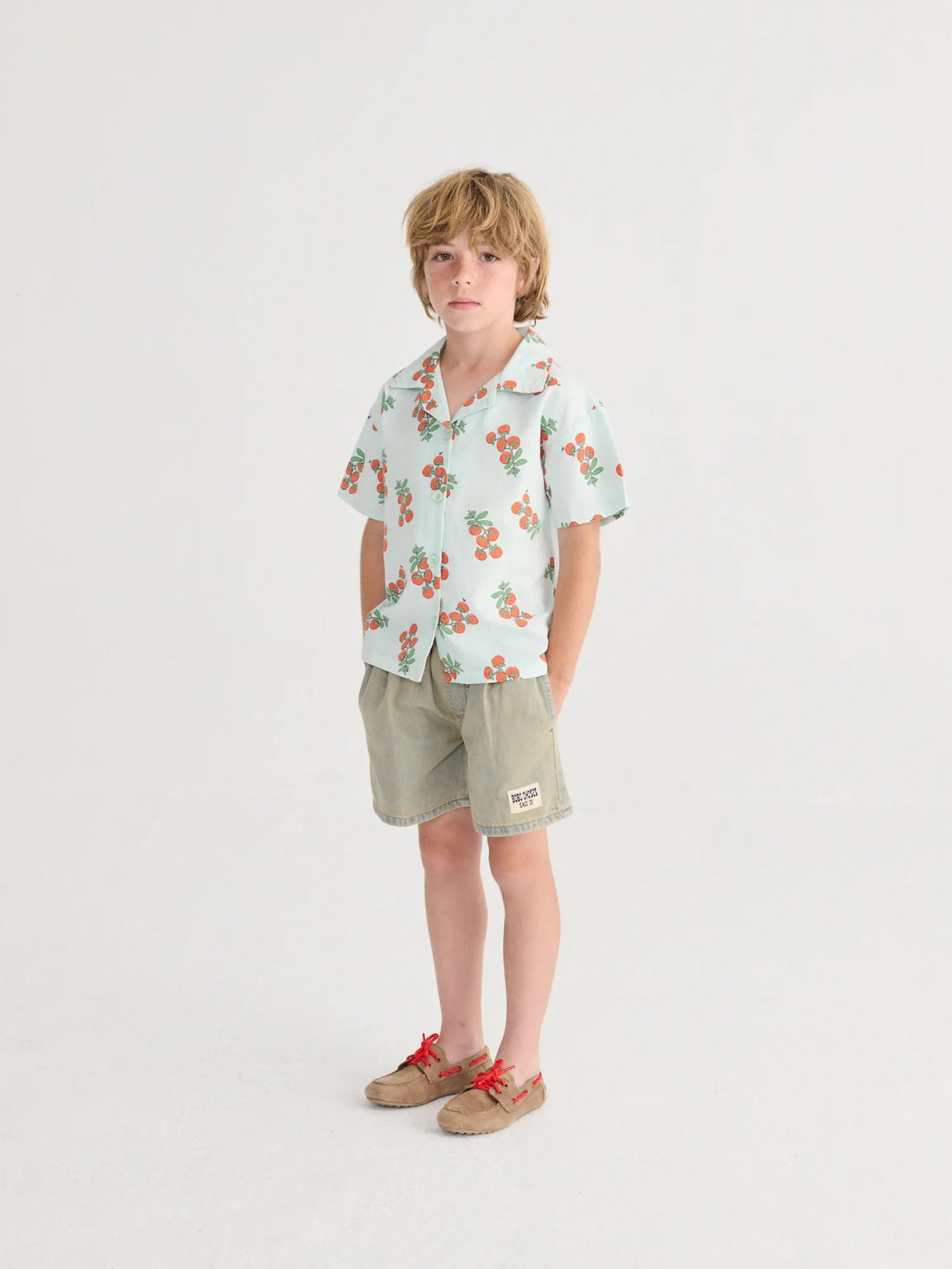 Bobo Choses denim bermuda shorts