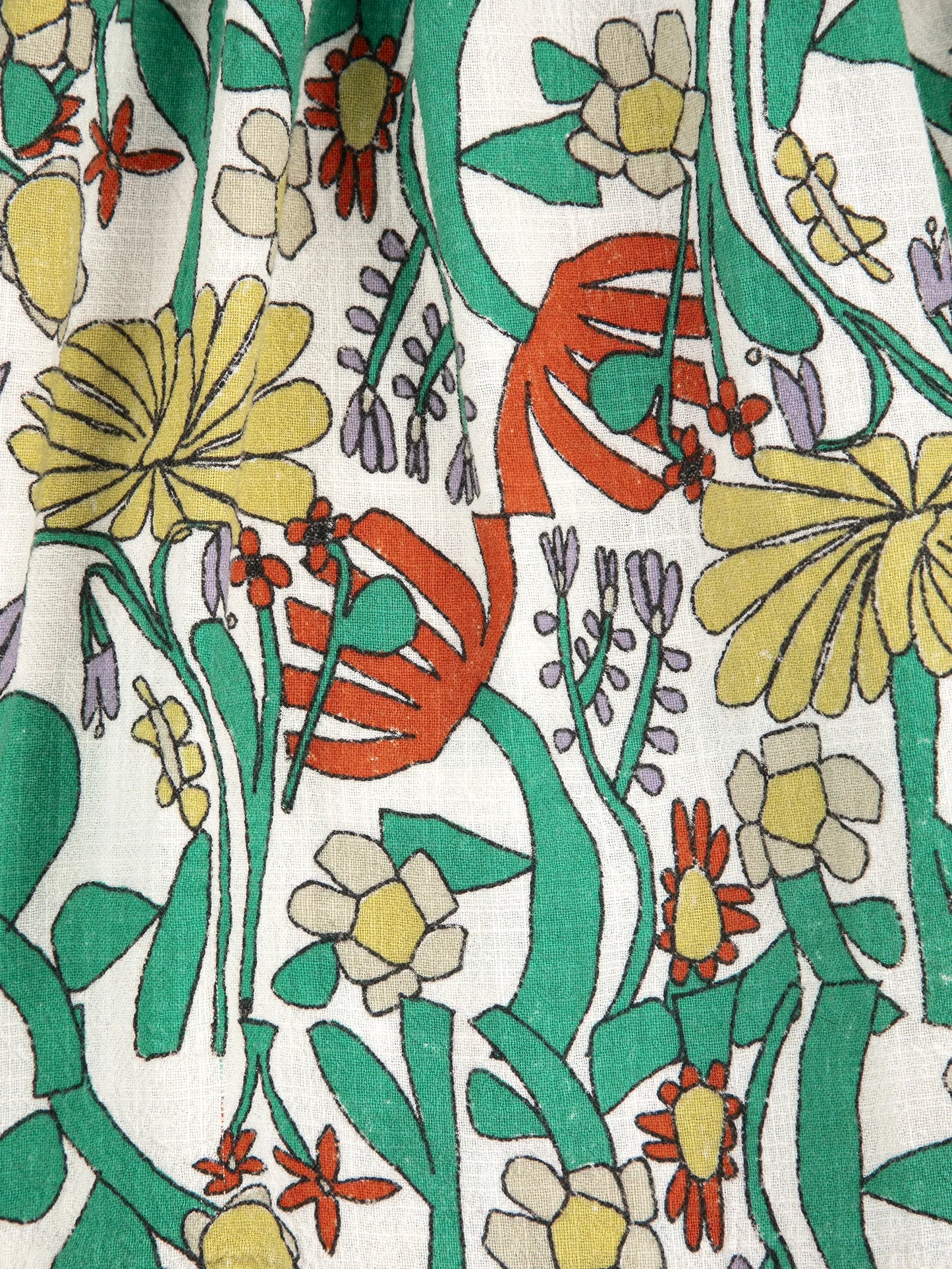 Color Herbalist all over woven skirt