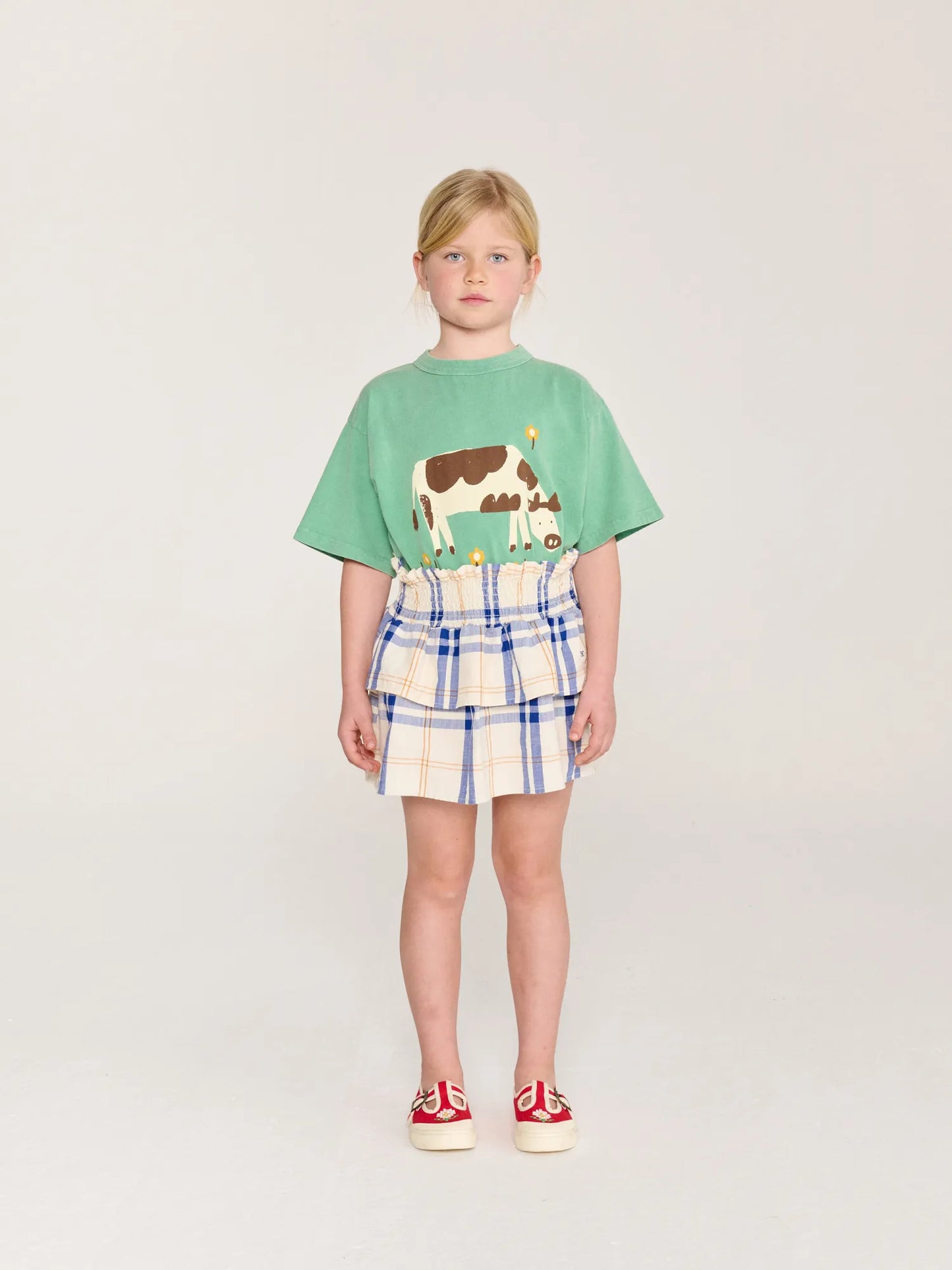 Fun Tartan woven skirt