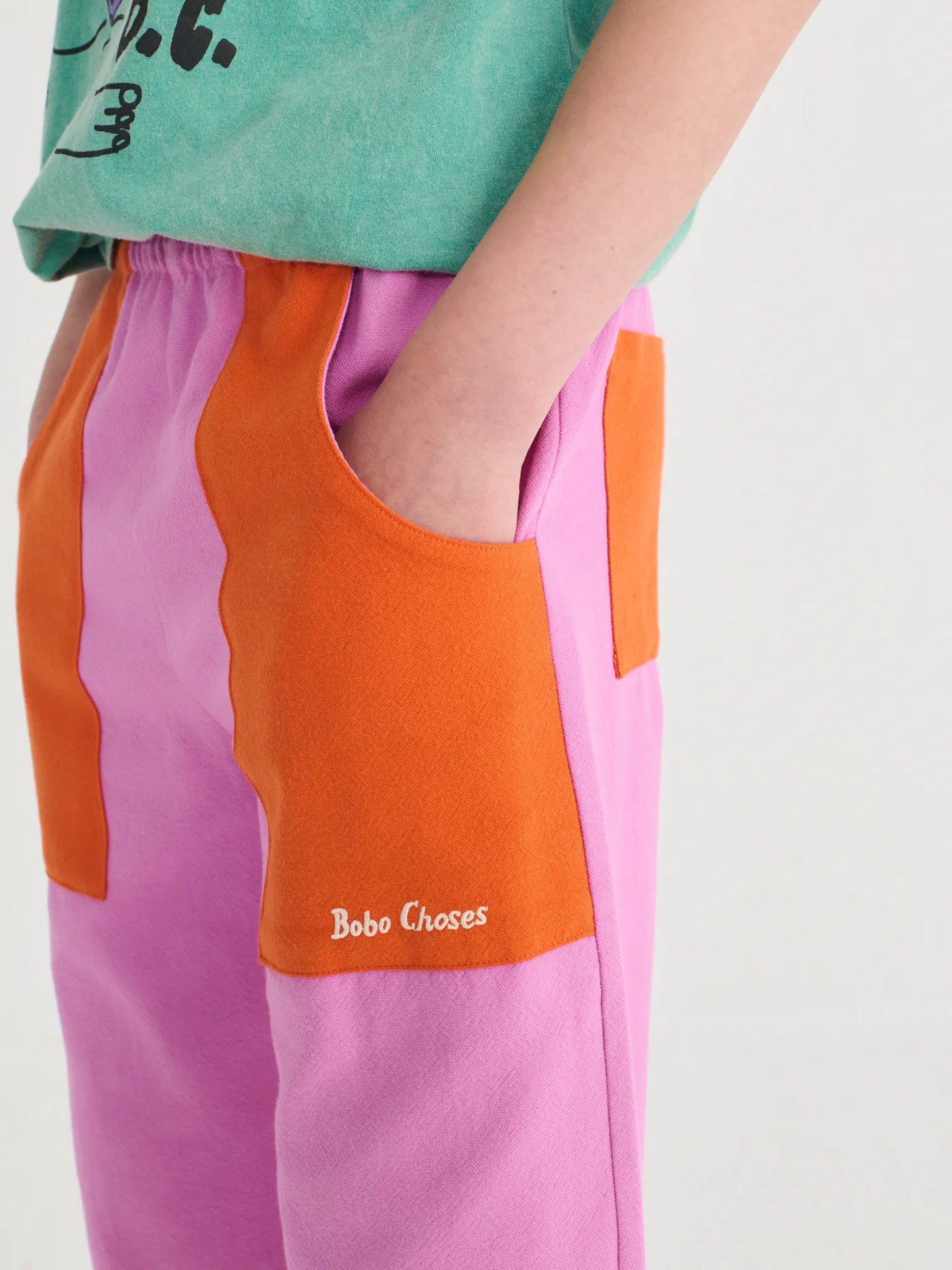 Bobo Choses color block woven pants