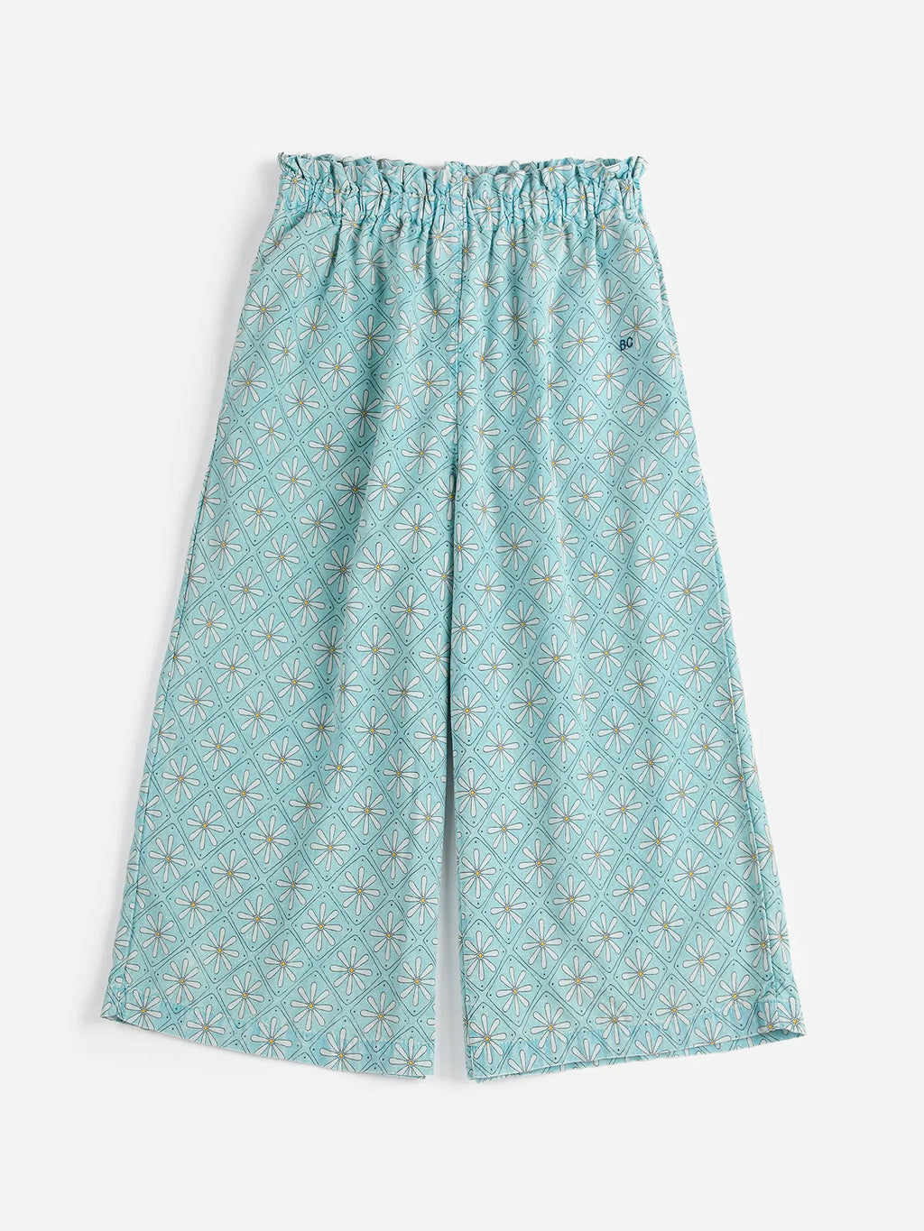Daisy Mosaic all over woven culotte pants | Bobo Choses for Kid