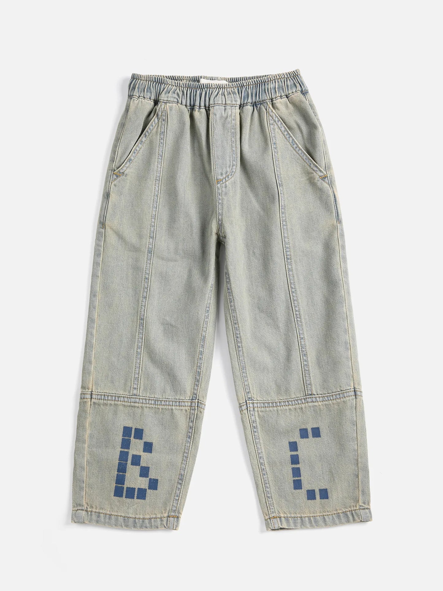 Square Bobo Choses denim pants