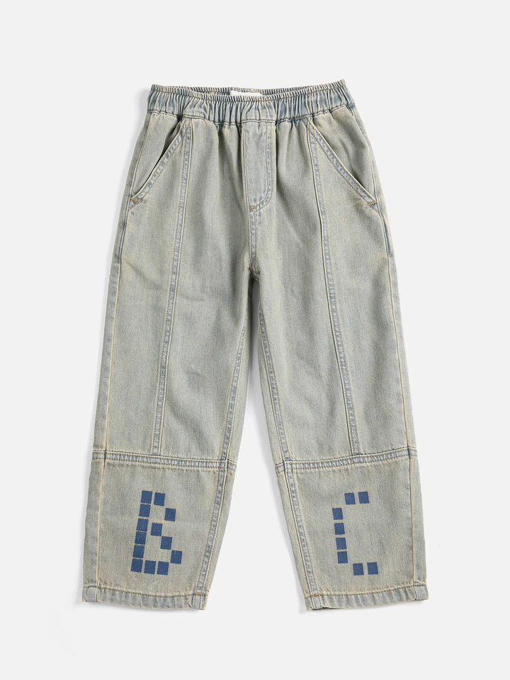 Square Bobo Choses denim pants